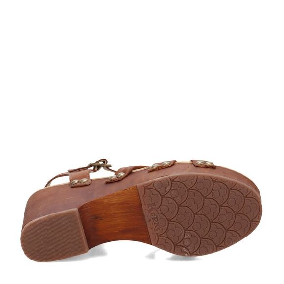 KORKS NEW Women's Dawson Wedge Sandals with Cork Footbed Brown Size 10 - Picture 5 of 11